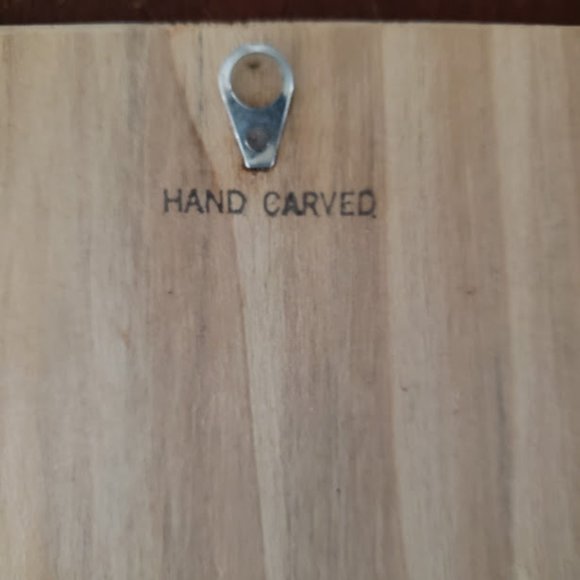 Jonathan Jones Wood Carvings Hand Carved Cardinal Bird Male Female Pair 2pc Vtg - Picture 7 of 16